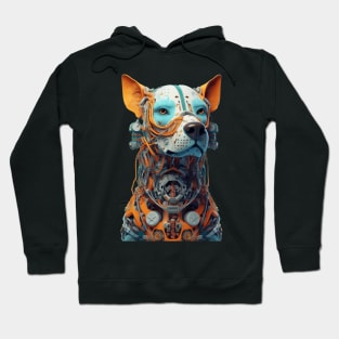 Industrial Punk Dogs by Liza Kraft 3.0 Hoodie